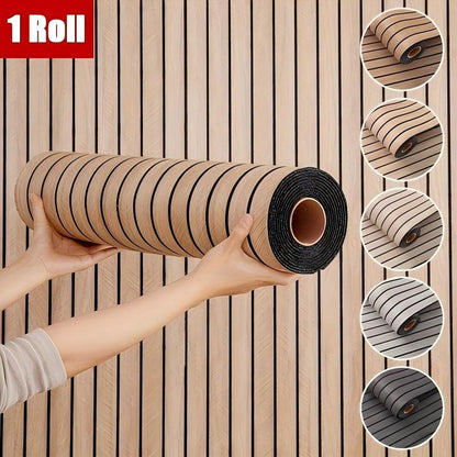 Wood Grain Pattern Wallpaper - Self-Adhesive Wall Sticker