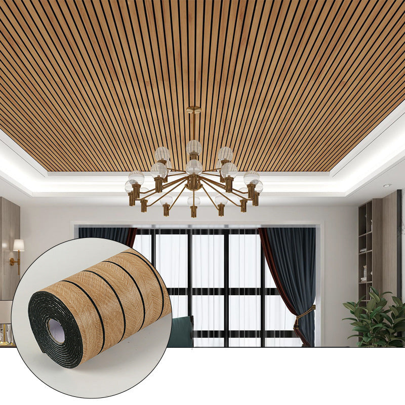 Wood Grain Pattern Wallpaper - Self-Adhesive Wall Sticker