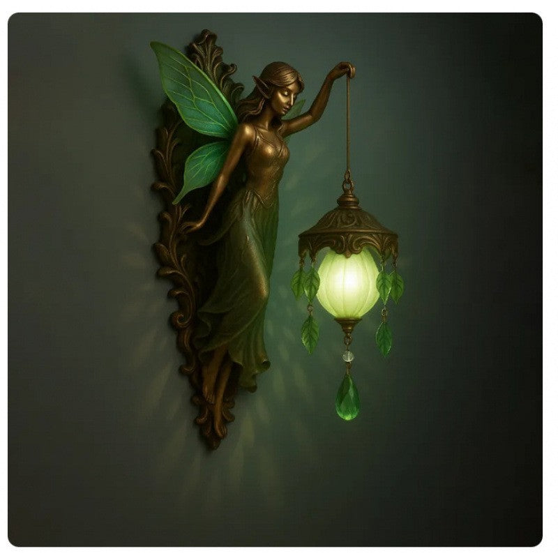 Vintage Mermaid Glow Wall Lamp
