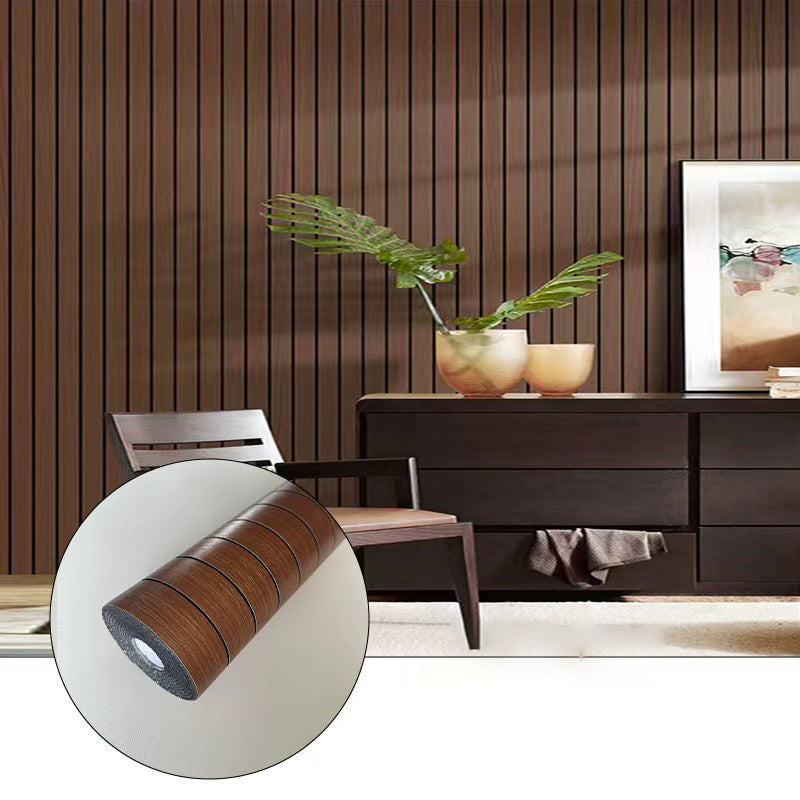 Wood Grain Pattern Wallpaper - Self-Adhesive Wall Sticker